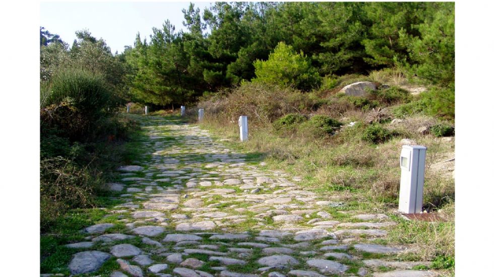 Η αρχαία Εγνατία Οδός, σύνδεε Ρώμη με Κωνσταντινούπολη